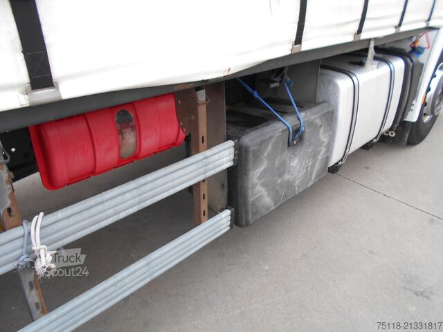 вантажівка з платформою і тентом Iveco Stralis 360 6X2 - Centina + Sponda