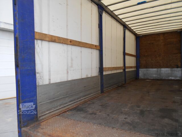 вантажівка з платформою і тентом Iveco Stralis 360 6X2 - Centina + Sponda