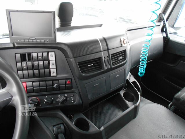 вантажівка з платформою і тентом Iveco Stralis 360 6X2 - Centina + Sponda