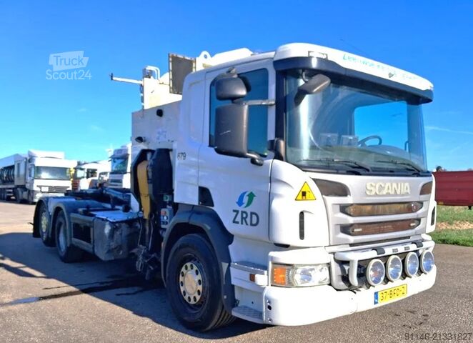 Veículo de recolha de resíduos Scania P280 P280 6x2 * Waste - Vuilnis *