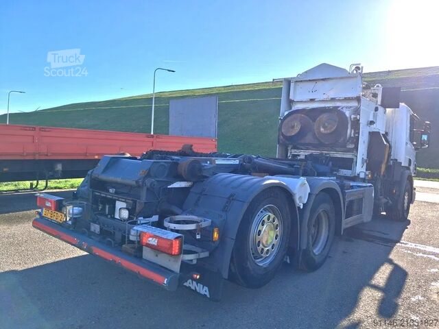 Veículo de recolha de resíduos Scania P280 P280 6x2 * Waste - Vuilnis *