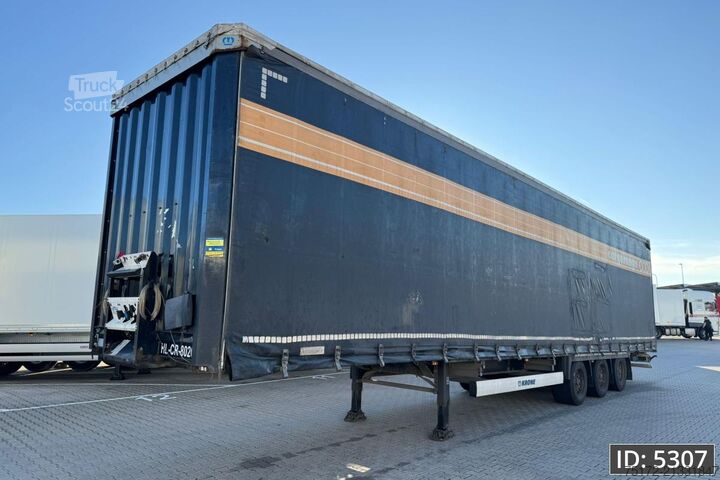 Bâches coulissantes Krone SD / Mega / BPW Disk