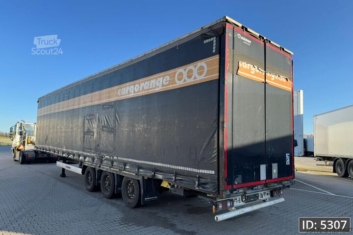 Bâches coulissantes Krone SD / Mega / BPW Disk