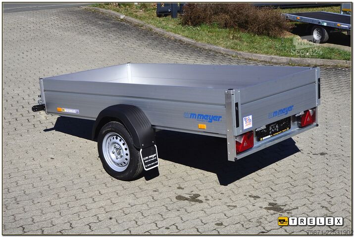 Autotrailer WM Meyer HZ 7525/126 Aluanhänger 750 kg 251 x 126