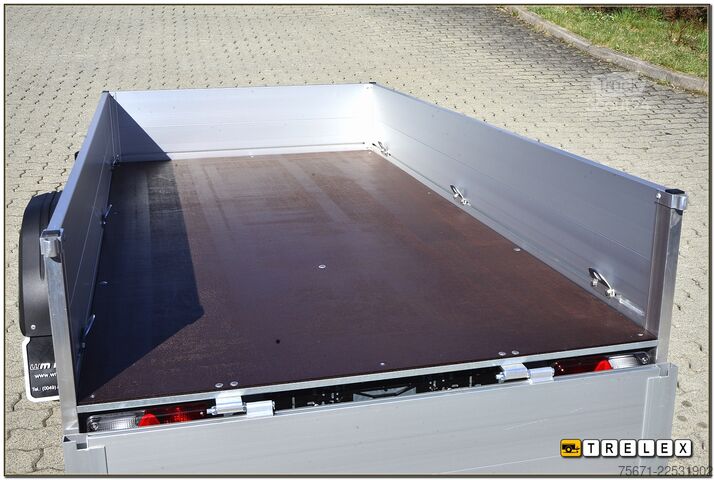 Autotrailer WM Meyer HZ 7525/126 Aluanhänger 750 kg 251 x 126