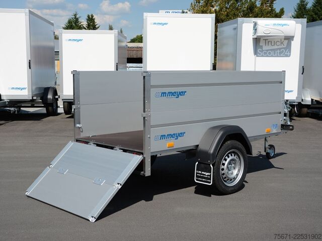 Autotrailer WM Meyer HZ 7525/126 Aluanhänger 750 kg 251 x 126