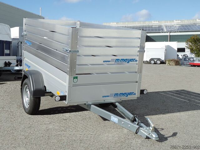 Autotrailer WM Meyer HZ 7525/126 Aluanhänger 750 kg 251 x 126