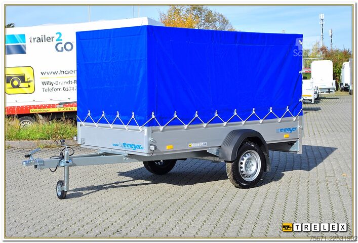 Autotrailer WM Meyer HZ 7525/126 Aluanhänger 750 kg 251 x 126