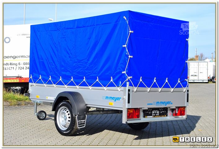 Autotrailer WM Meyer HZ 7525/126 Aluanhänger 750 kg 251 x 126