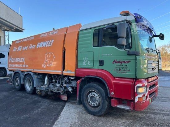 Вантажівка спеціального призначення MAN TGA 26.440 6X2-2 LL, HOCHDRUCK KEHRMASCHINE 300 BAR,  LENK-LIFTACHSE, VOLL-LUFT, E4