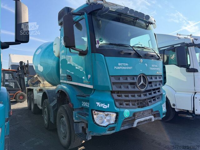 Μίξερ Mercedes-Benz AROCS 3742 8x4 EURO6 BETONOMIESZARKA EUROMIX 10 m³