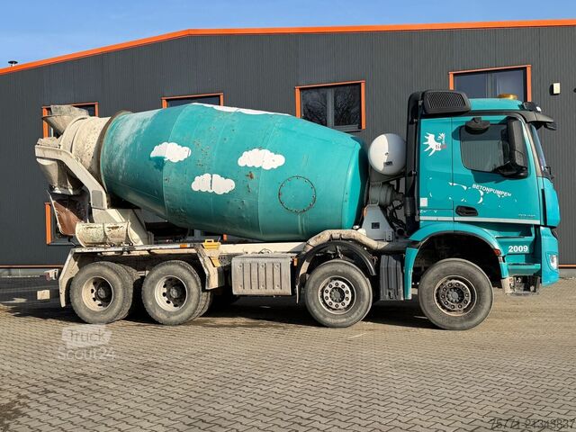 Μίξερ Mercedes-Benz AROCS 3740 8x4 EURO6 BETONOMIESZARKA EUROMIX 10 m³