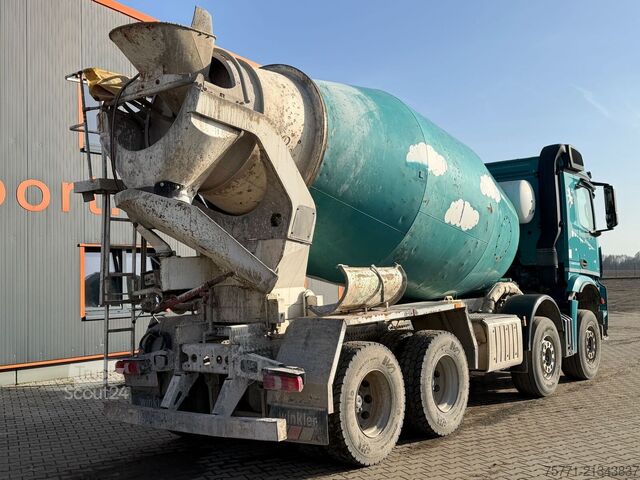 Μίξερ Mercedes-Benz AROCS 3740 8x4 EURO6 BETONOMIESZARKA EUROMIX 10 m³