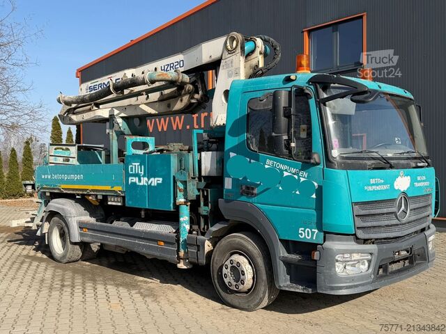 Αντλία σκυροδέματος Mercedes-Benz ATEGO 1527 4x2 POMPA DO BETONU SERMAC CITYPUMP ...