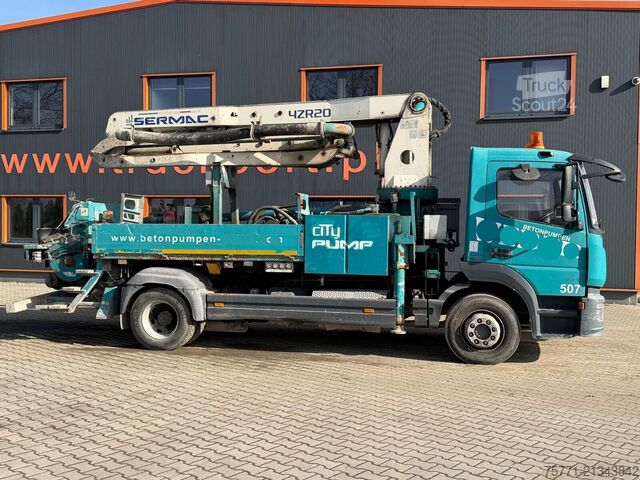 Αντλία σκυροδέματος Mercedes-Benz ATEGO 1527 4x2 POMPA DO BETONU SERMAC CITYPUMP ...