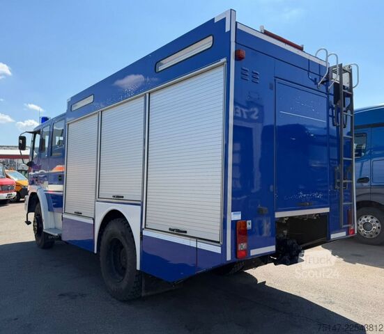 Φορτηγό κουτί (κουρμπαριστό) IVECO FF135E24W 4x4 Allrad THW GKW Seilwinde 9-Sitzer