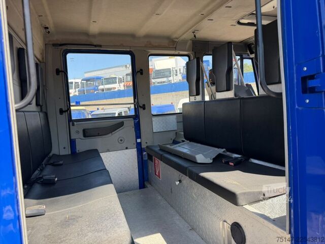 Φορτηγό κουτί (κουρμπαριστό) IVECO FF135E24W 4x4 Allrad THW GKW Seilwinde 9-Sitzer
