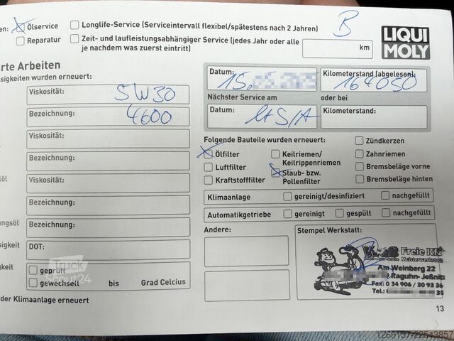 Pick-up bestelwagen MERCEDES-BENZ Sprinter 313 CDI Pritsche DoKa Klima Scheckheft!