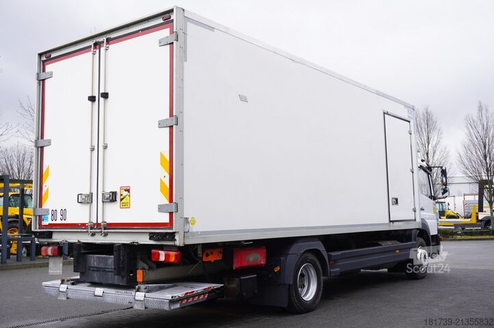 Ledusskapis (režģa furgons) Mercedes-Benz Atego 1318 E6 4x2 / Cazaux 17 EPAL
