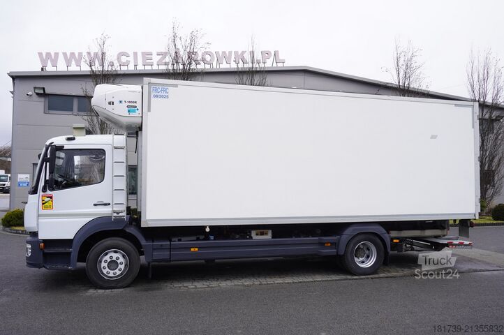 Ledusskapis (režģa furgons) Mercedes-Benz Atego 1318 E6 4x2 / Cazaux 17 EPAL