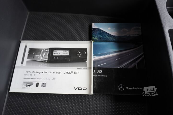 Ledusskapis (režģa furgons) Mercedes-Benz Atego 1318 E6 4x2 / Cazaux 17 EPAL