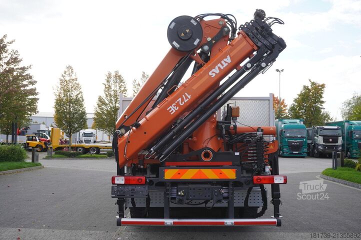 Platformă cu macara Renault C380 Comfort 6x4 / Atlas 172.3E crane