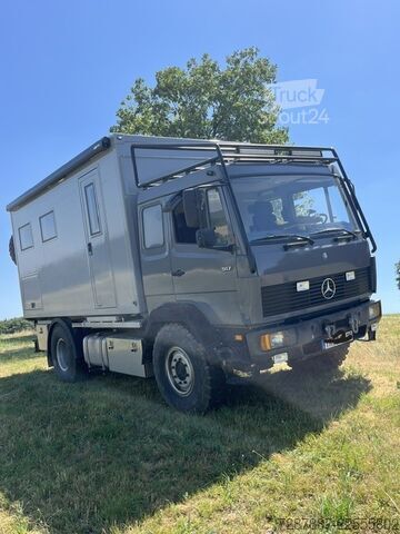 Husbils-lastbil 4x4 Mercedes-Benz 917 AF
