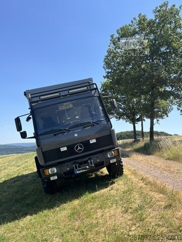 Husbils-lastbil 4x4 Mercedes-Benz 917 AF