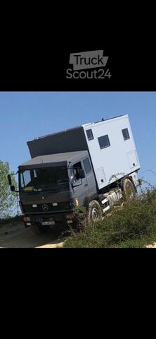 Husbils-lastbil 4x4 Mercedes-Benz 917 AF