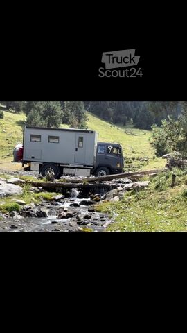 Husbils-lastbil 4x4 Mercedes-Benz 917 AF
