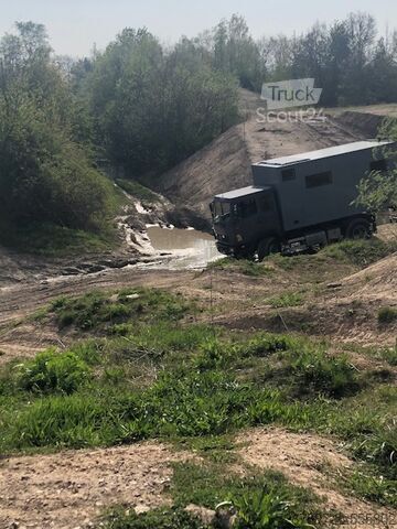 Husbils-lastbil 4x4 Mercedes-Benz 917 AF