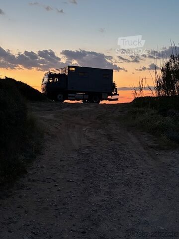 Husbils-lastbil 4x4 Mercedes-Benz 917 AF