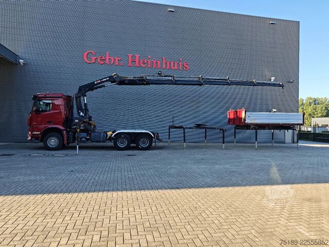 Volquete de 3 lados Mercedes-Benz Axor 2648 6x4 Hiab X-Hiduo 228E-5 Dautel 3 seit...