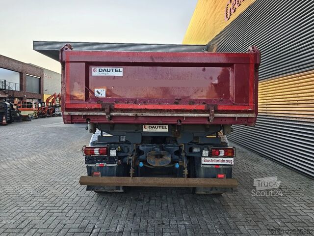 Volquete de 3 lados Mercedes-Benz Axor 2648 6x4 Hiab X-Hiduo 228E-5 Dautel 3 seit...