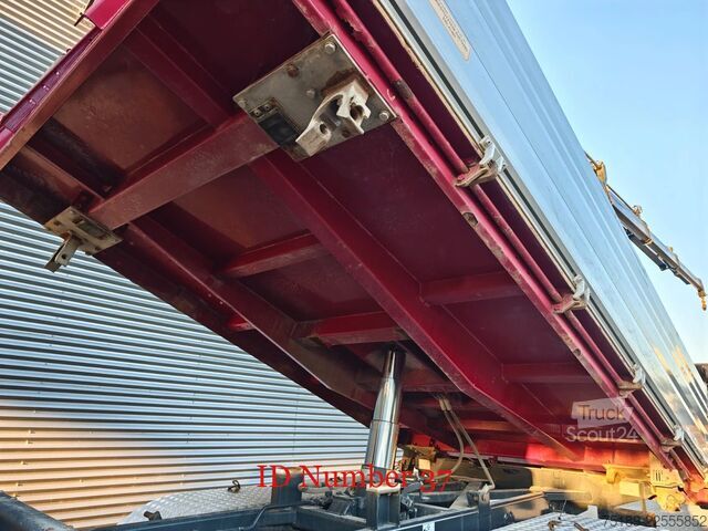 Benne à 3 côtés Mercedes-Benz Axor 2648 6x4 Hiab X-Hiduo 228E-5 Dautel 3 seit...