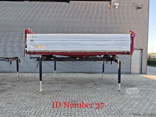 Benne à 3 côtés Mercedes-Benz Axor 2648 6x4 Hiab X-Hiduo 228E-5 Dautel 3 seit...