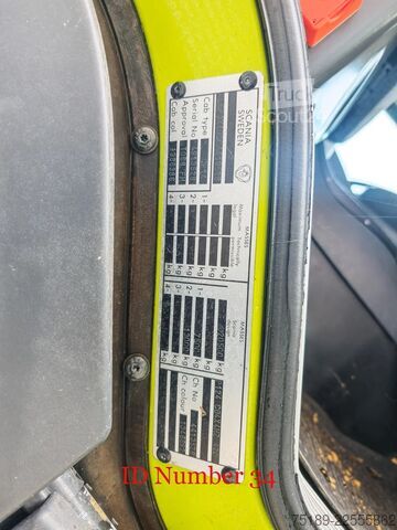 Пожарная машина Scania P124C 420 4x4 Hauser 2000 Winde Wasserwerfer Li...
