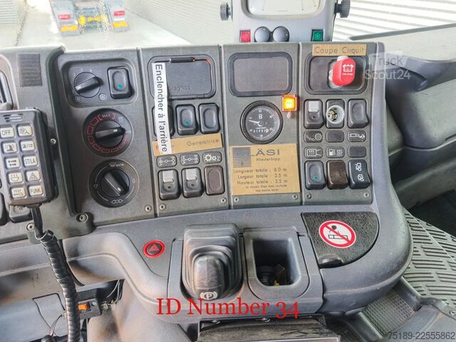 Пожарная машина Scania P124C 420 4x4 Hauser 2000 Winde Wasserwerfer Li...
