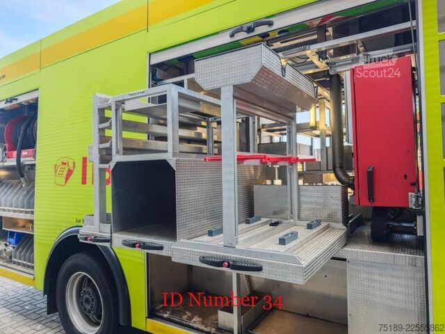 Пожарная машина Scania P124C 420 4x4 Hauser 2000 Winde Wasserwerfer Li...