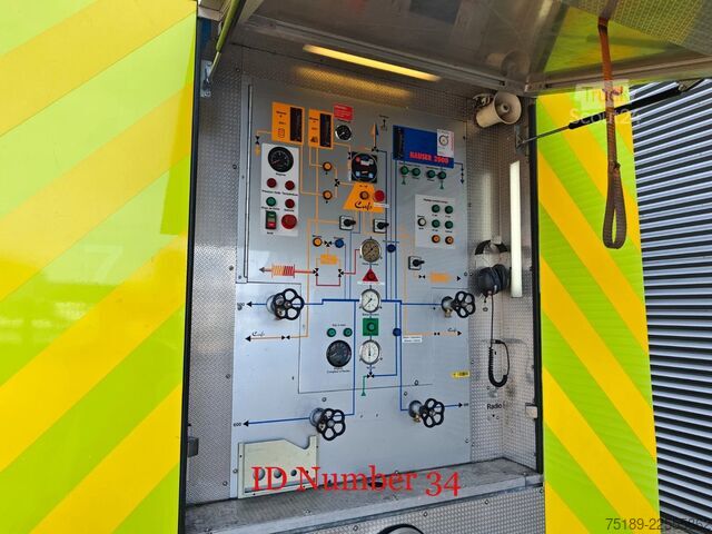 Пожарная машина Scania P124C 420 4x4 Hauser 2000 Winde Wasserwerfer Li...