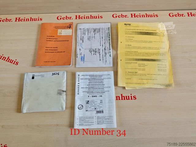 Пожарная машина Scania P124C 420 4x4 Hauser 2000 Winde Wasserwerfer Li...