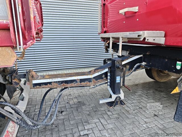Ανατροπή 3 όψεων MAN TGS 26.460 6x4 + Schwarzmuller Z2