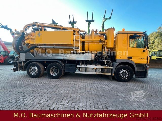 Vacuum tank truck MERCEDES-BENZ Mercedes Benz Actros 2536
