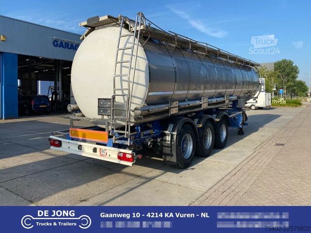 Tank Van Hool Tank / 33.280 LT / 4 compartments / ADR / Inox