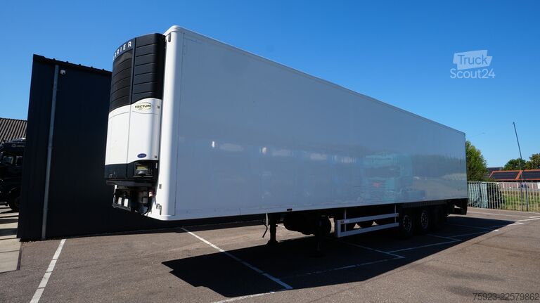 Kyld/fryst transport Chereau 3 Axle frigo trailer Carrier Vector 1800