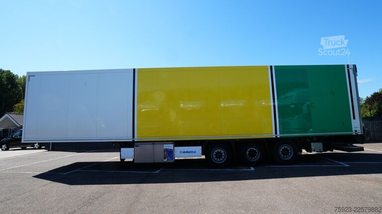 Kyld/fryst transport Krone 3 Axle frigo trailer Carrier Vector 1850