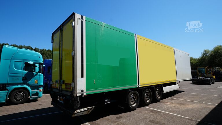 Kyld/fryst transport Krone 3 Axle frigo trailer Carrier Vector 1850