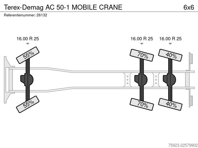 Kranbil Terex-Demag AC 50-1 MOBILE CRANE