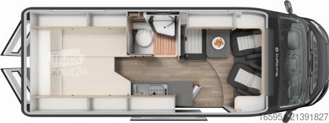 Кемпер Sunlight Camper Van Cliff 640 X Fiat