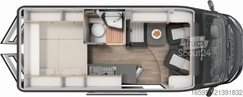 Camper Sunlight Camper Van CLIFF 600 X Fiat